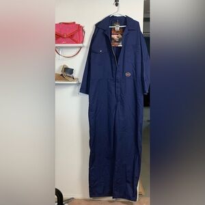Pioneer Navy Blue Coverall NWT